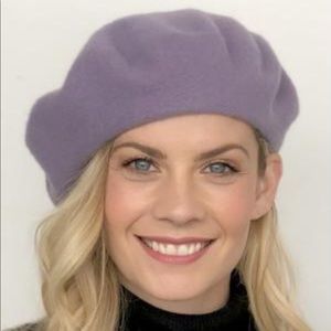 Wool Basque Beret - Twilight